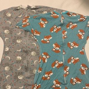 2 zipadees medium, 6-12 months